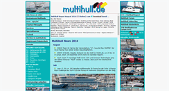 Desktop Screenshot of multihull.de